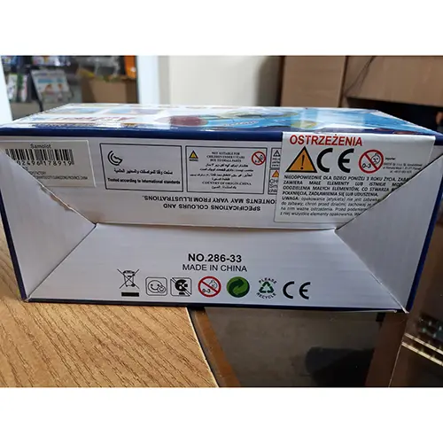 Foto do aviso oficial: SONGSEN TOYS FACTORY Plane Fighter Brinquedo elétrico de avião — risco: Ambiente