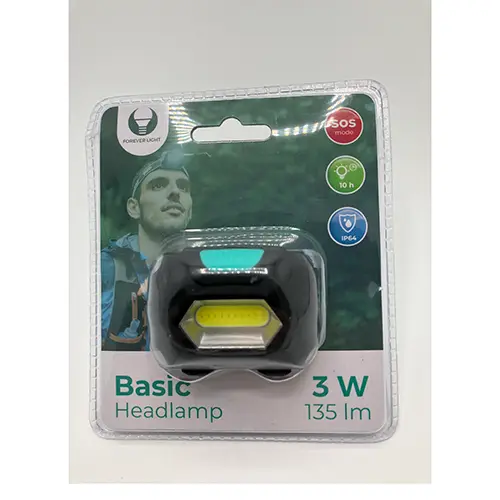 Foto dell’avviso ufficiale: Forever light Basic Headlamp Proiettore — rischio: Ambiente