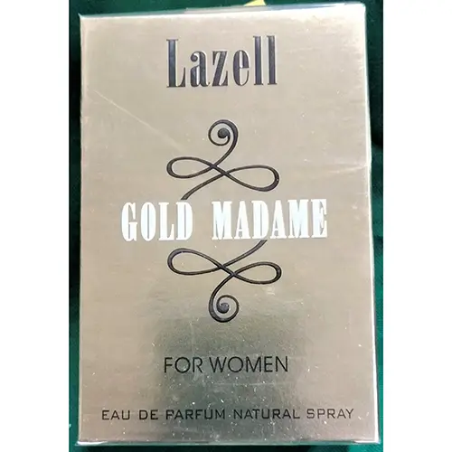 Photo de l’avis officiel: LAZELL® parfums Gold Madame — risque: Risque chimique
