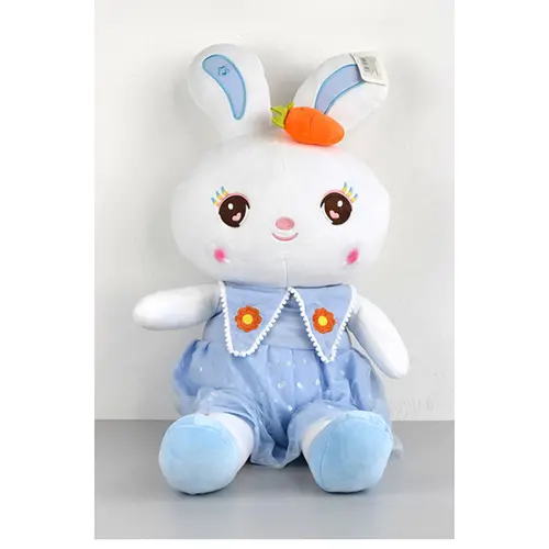 Photo from the official notice: plüss nyuszi / plush bunny soft toy — choking risk