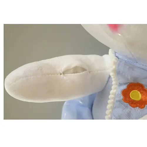 Photo from the official notice: plüss nyuszi / plush bunny soft toy — choking risk