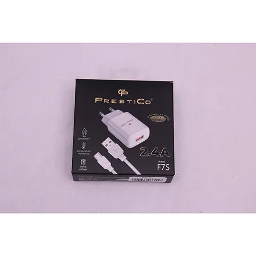 Photo de l’avis officiel: PrestiCo® Chargeur USB — risque: Choc électrique