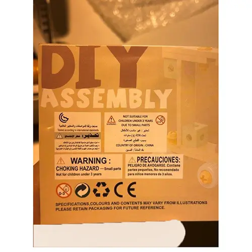 Photo from the official notice: Toy tool box "DIY Assembly" toy toolbox — environment risk