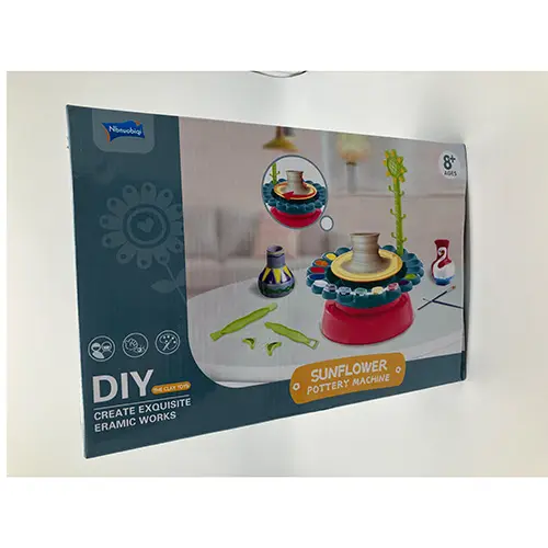Foto dell’avviso ufficiale: Nbnuobiqi Sunflower pottery machine Kit di vasellame giocattolo — rischio: Ambiente