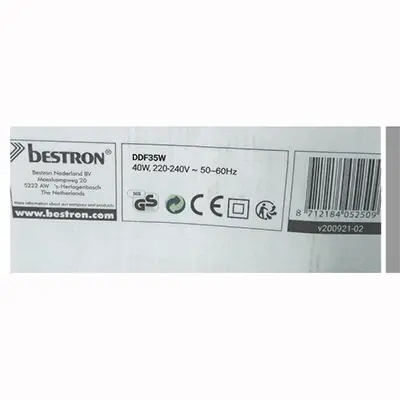 Foto dell’avviso ufficiale: BESTRON SUMMER BREEZE Ventilatore da scrivania — rischio: Scossa elettrica