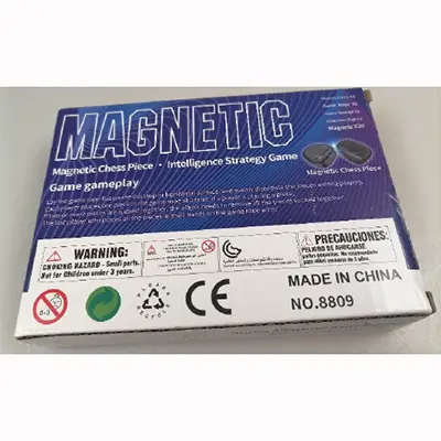 Foto dell’avviso ufficiale: YIJIUBA MAGNETIC Chess Piece - Intelligence Strategy Game Giocattolo magnetico — rischio: Lesioni