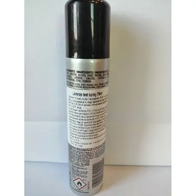 Photo de l’avis officiel: Lorenzo Cobalt Blue Spray pour le corps — risque: Risque chimique