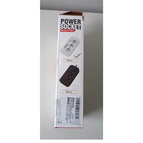 Foto do aviso oficial: Lencent Socket, Power-Socket Chumbo de extensão — risco: Choque elétrico