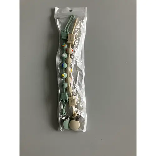 Photo from the official notice: Shen Zhen shi Yi Jia Bai Mao Yi You Xian Gong Si Silicone Pacifier Chain soother holder — strangulation risk