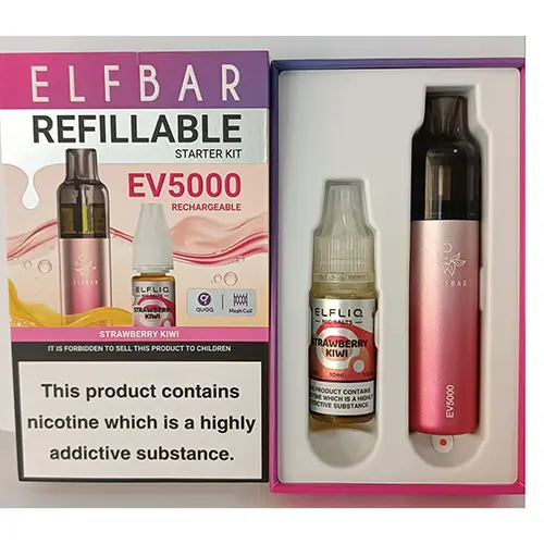 Photo de l’avis officiel: Elfbar Refillable starter kit Cigarette électronique — risque: Risque chimique