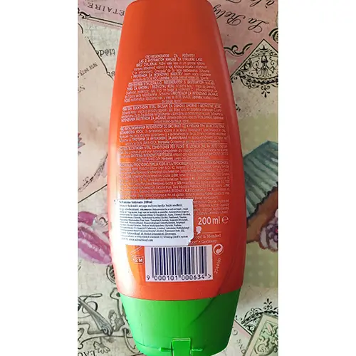 Photo from the official notice: Schwarzkopf Schauma Sea buckthorn vital regenerator hair balm hair conditioner — chemical risk