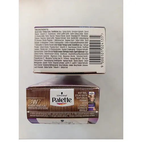 Zdjęcie z oficjalnego zgłoszenia: Schwarzkopf Palette LONG-LASTING INTENSITY, PERMANENT, BW7, 7-46, 3x CARE Farba do włosów — ryzyko: Chemiczne