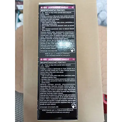 Foto uit de officiële melding: syoss NEW INNOVATION VIBRANT COLORS FOR DARK HAIR Haarverf — risico: Chemische risico's (SR/00730/25)
