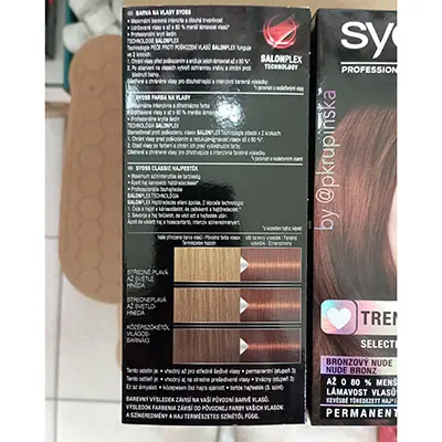 Foto aus der offiziellen Meldung: syoss TRENDING NOW SELECTED WITH COLORISTS Haarfärbemittel — Risiko: Chemikalie
