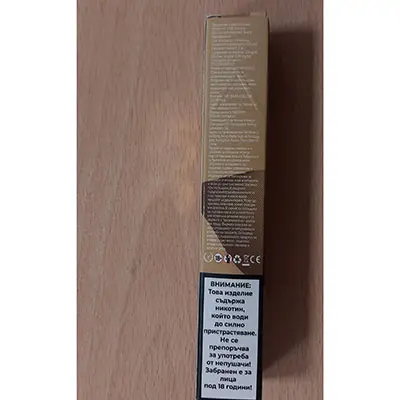 Photo de l’avis officiel: ICE 76 Cigarette électronique jetable — risque: Risque chimique