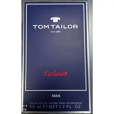 Photo de l’avis officiel: Tom Tailor Exclusive MAN EdT Eau de toilette — risque: Risque chimique