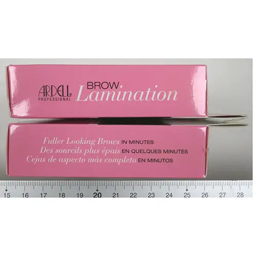 Foto aus der offiziellen Meldung: Ardell Professional Brow Lamination Brauenlaminierungskit — Risiko: Chemikalie
