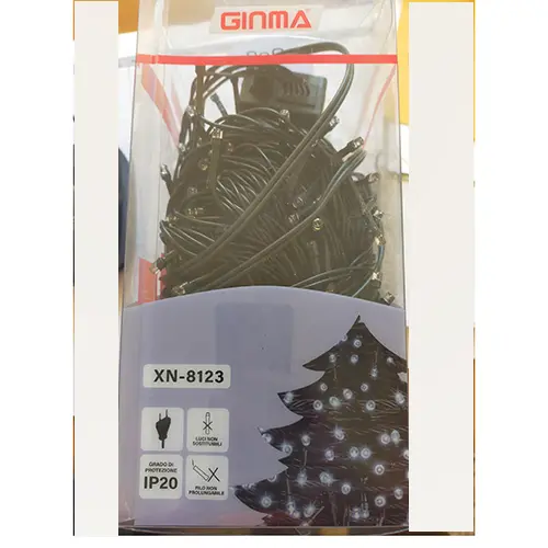 Photo de l’avis officiel: GINMA 500 Led Chaîne d'éclairage — risque: Choc électrique
