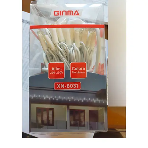 Photo de l’avis officiel: GINMA 100 Led Chaîne d'éclairage — risque: Choc électrique & Incendie (SR/00796/25)