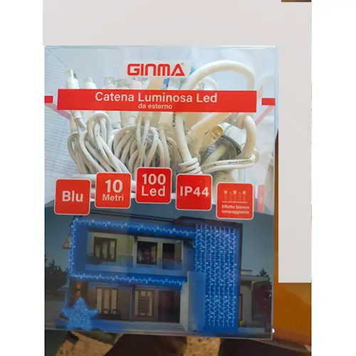 Photo de l’avis officiel: GINMA 100 Led Chaîne d'éclairage — risque: Choc électrique & Incendie (SR/00796/25)