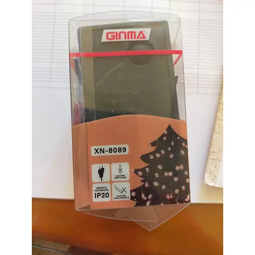 Photo de l’avis officiel: GINMA 50 led Chaîne d'éclairage — risque: Choc électrique & Incendie