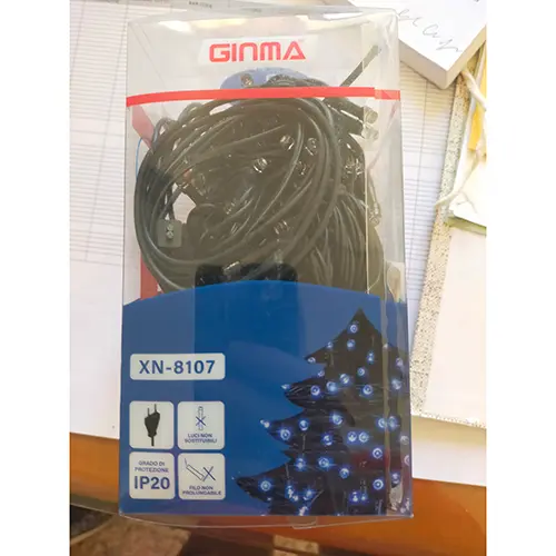 Foto do aviso oficial: GINMA 200 Led Corrente de iluminação — risco: Choque elétrico & Incêndio (SR/00797/25)