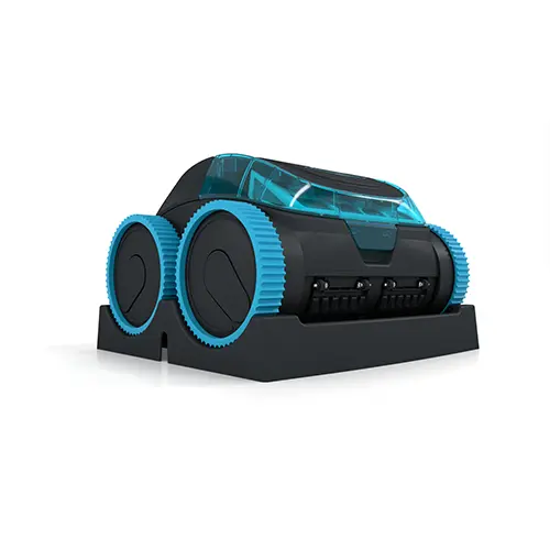 Photo from the official notice: Steinbach Pool Professional Poolrunner Battery Pro Performance pool cleaner robot — burns & fire risk