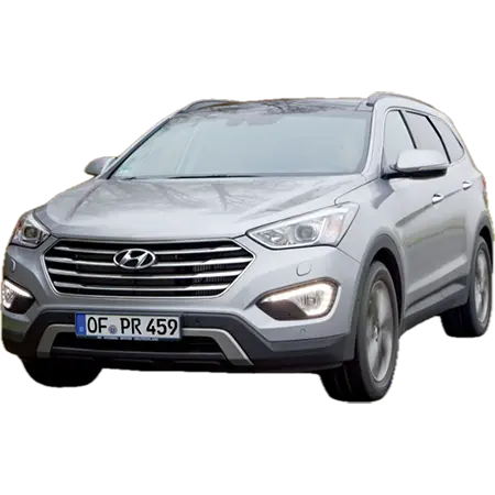 Photo from the official notice: Hyundai SANTA FE, Starex/H1, iX 55/Veracruz, EQUUS/Centennial passenger car — fire risk