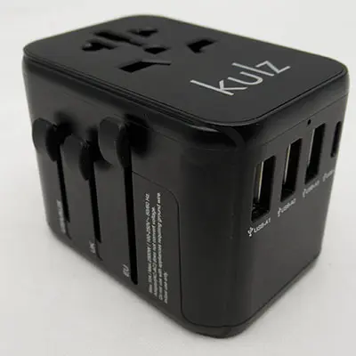 Foto do aviso oficial: Kulz World Travel Adapter Adaptador de viagem — risco: Choque elétrico