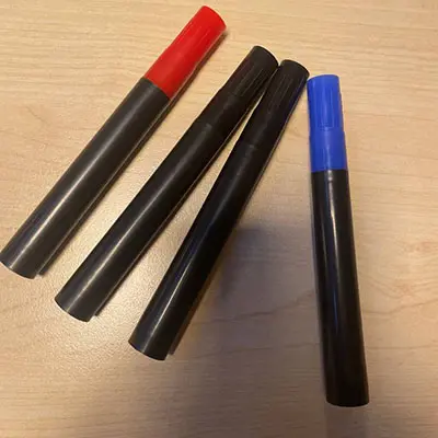Photo de l’avis officiel: Prix Mini Marqueurs permanents Stylo — risque: Risque chimique