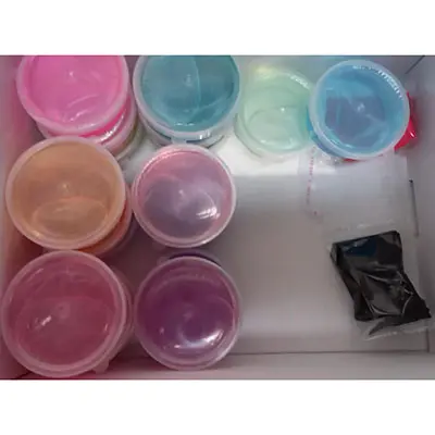 Photo de l’avis officiel: KiddosLand Crystal Slime Slime de jouet — risque: Risque chimique