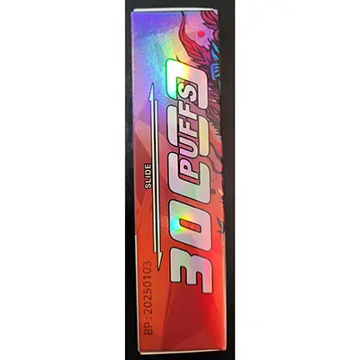 Photo de l’avis officiel: bang VAPE WITH A bang DISPOSABLE 30K PRO Cigarette électronique jetable — risque: Risque chimique (SR/00892/25)