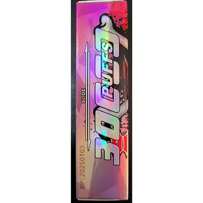 Photo de l’avis officiel: bang VAPE WITH A bang DISPOSABLE 30K PRO Cigarette électronique jetable — risque: Risque chimique (SR/00889/25)