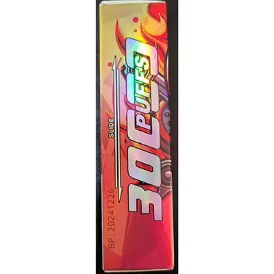 Foto aus der offiziellen Meldung: bang VAPE WITH A bang 30K PRO Elektronische Einwegzigarette — Risiko: Chemikalie