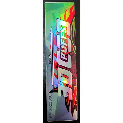 Foto del aviso oficial: bang VAPE WITH A bang DISPOSABLE 30K PRO Cigarrillo electrónico desechable — riesgo: Riesgos químicos (SR/00888/25)