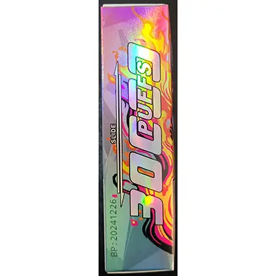 Photo de l’avis officiel: bang VAPE WITH A bang 30K PRO DISPOSABLE Cigarette électronique jetable — risque: Risque chimique
