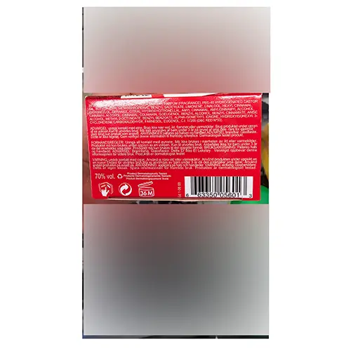 Photo de l’avis officiel: Disney HIGH SCHOOL MUSICAL 3 Eau de toilette — risque: Risque chimique