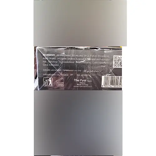 Foto dell’avviso ufficiale: Arrogance UOMO Eau de toilette — rischio: Rischio chimico (SR/00967/25)