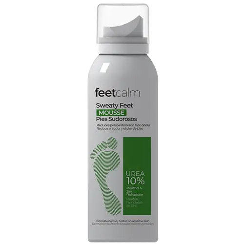 Foto dell’avviso ufficiale: FEETCALM SWEATY FEET MOUSSE Mousse ai piedi — rischio: Rischio chimico