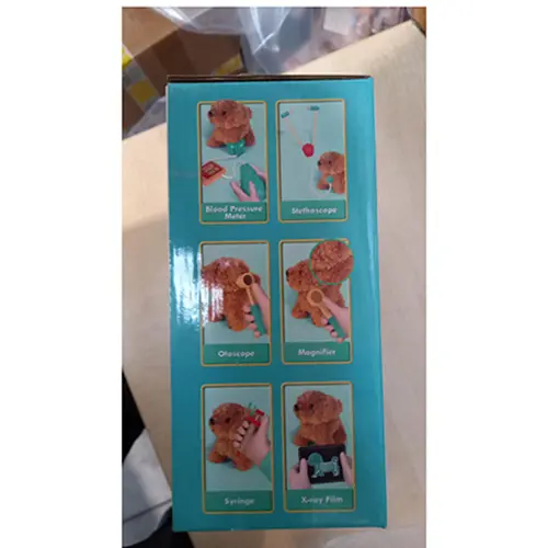 Foto dell’avviso ufficiale: Lehoo Castle Pet Vet Playset Set di gioco veterinario — rischio: Rischio chimico & Ostruzione delle vie aeree