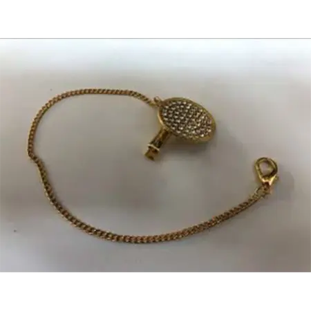 Foto do aviso oficial: RiToEasysports Golden Baby Soother with clip Chupeta — risco: Engasgamento