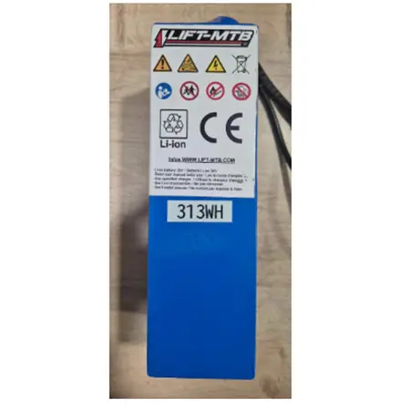 Photo from the official notice: LIFT MTB BATTERY — fire risk