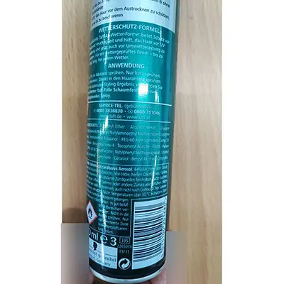 Foto dell’avviso ufficiale: Schwarzkopf taft FÜLLE HAARSPRAY Lacca per capelli — rischio: Rischio chimico
