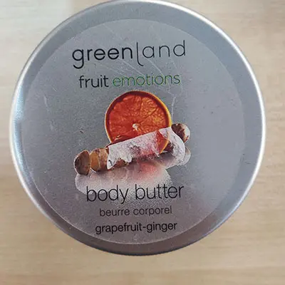 Foto dell’avviso ufficiale: Greenland fruit emotions body butter Burro per il corpo — rischio: Rischio chimico