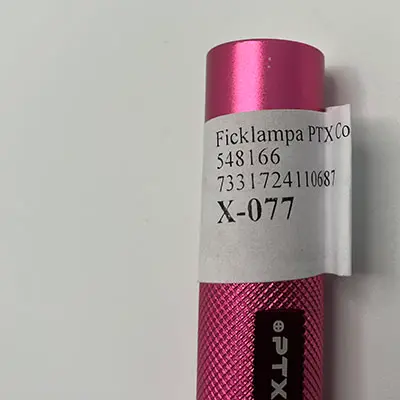 Foto do aviso oficial: PTX Pro Ficklampa PTX Colors 30 Lanterna — risco: Ambiente