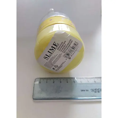 Photo de l’avis officiel: Slime  Happy Slime de jouet — risque: Risque chimique