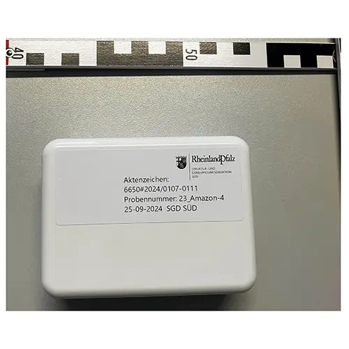 Foto uit de officiële melding: Avatcen GaN 7 Port Fast Charger Station USB-oplader — risico: Elektrische schok & Brand