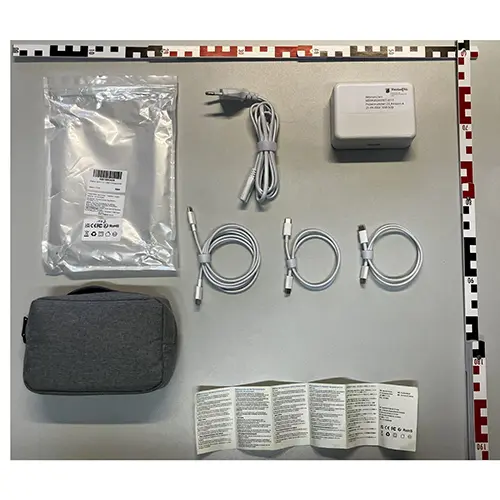 Foto uit de officiële melding: Avatcen GaN 7 Port Fast Charger Station USB-oplader — risico: Elektrische schok & Brand