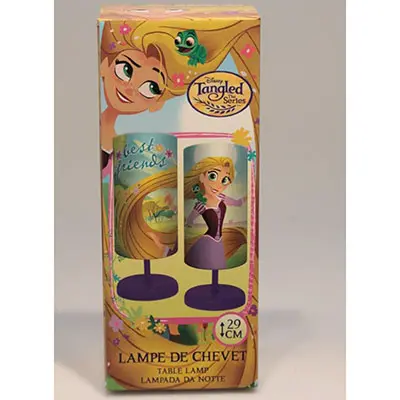 Photo de l’avis officiel: ELI Disney Tangled Lampe de table — risque: Choc électrique