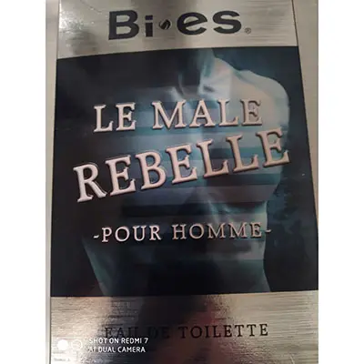 Photo de l’avis officiel: BI-ES LE MALE REBELLE Eau de toilette — risque: Risque chimique